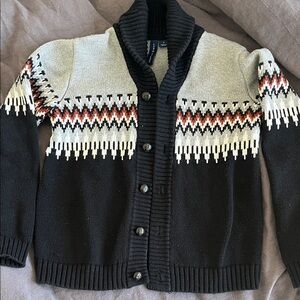 Janie and Jack Boys Fair Isle Cardigan